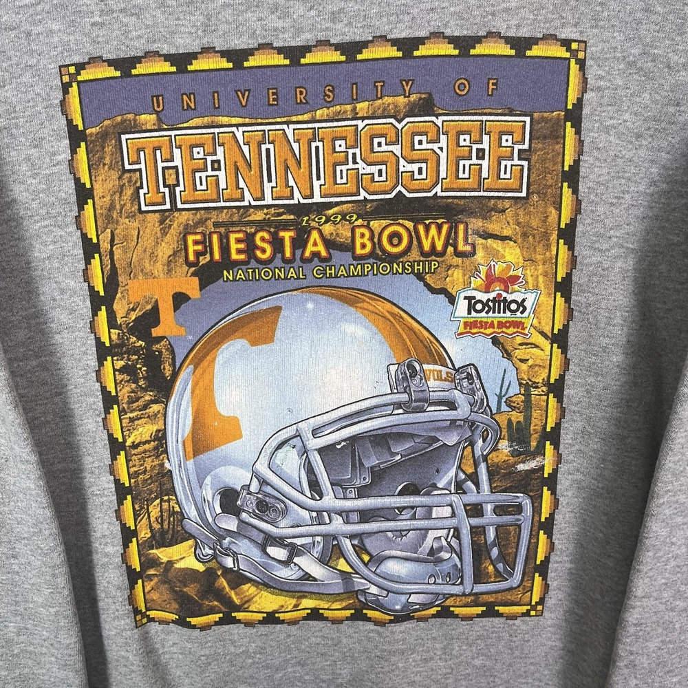 VTG Tennessee Volunteers Vols 1999 National Champions Fiesta Bowl Sweatshirt M